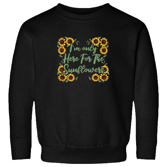 Sunflower Gardening Sweatshirts