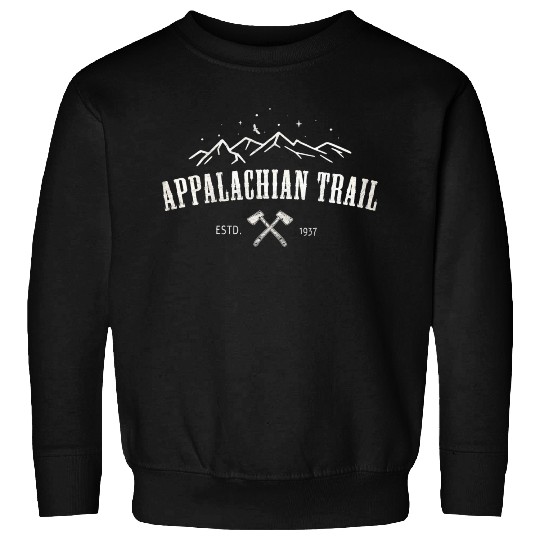 Appalachian Trail AT USA Backpacking Camping Hikin Sweatshirts
