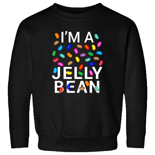 pretend im jelly bean halloween candy costume Sweatshirts