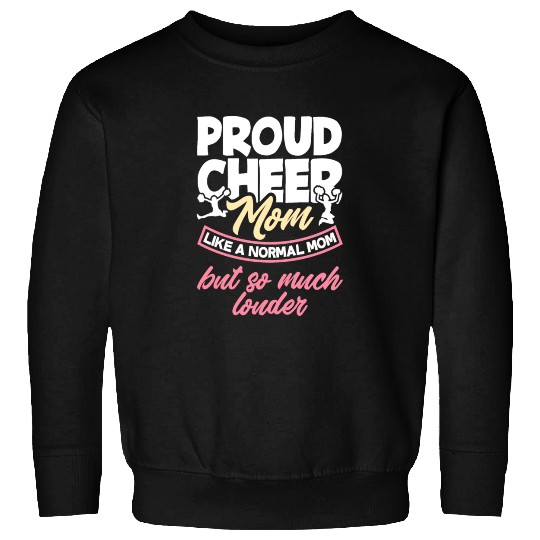 Proud Cheer Mom Cheerleading Mom Gift Sweatshirts