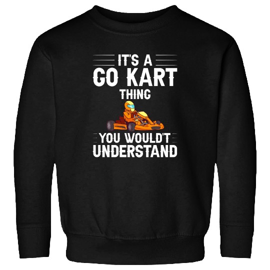 Go Kart Racing Indoor Karting Racer Electric Sweatshirts