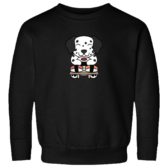 Sushi Lover Dalmatian Sweatshirts