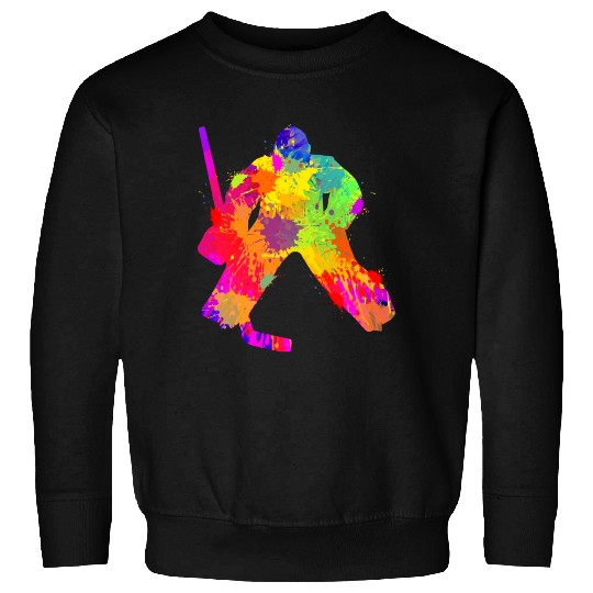 Ice hockey goalkeeper boys kids Sweatshirts