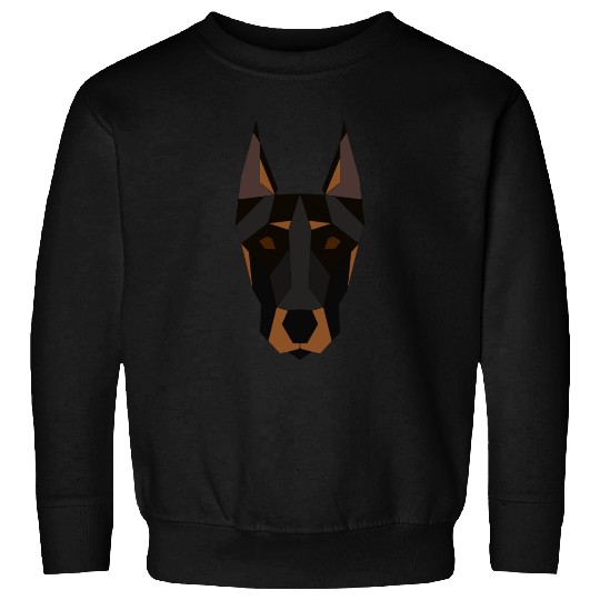 Doberman geometrical Sweatshirts