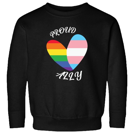 LBGT Flag Gay Pride Human Vintage Rainbow Sweatshirts