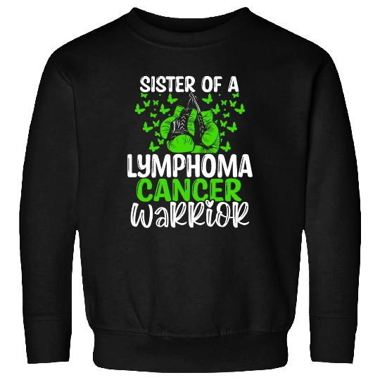 Lymphoma Cancer Awareness Sister Twins Sibling Sweatshirts