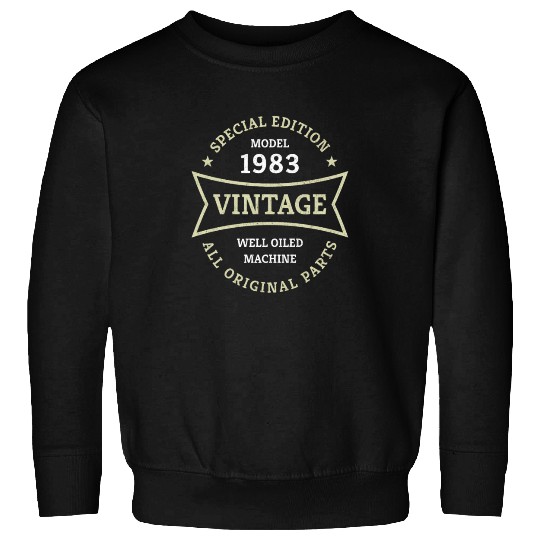 Born 1983 Vintage 40 Year Old 40th Birthday Gifts Sweatshirts