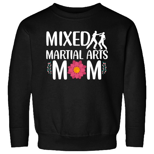 Womens Mixed Martial Art MMA Mom Karate Jiu-Jitsu Sweatshirts
