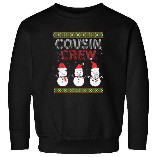 Cousin Crew Christmas Pajamas Gnome Tree Merry Xma Sweatshirts