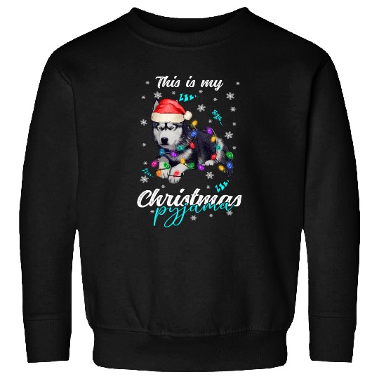 Winter Christmas Pyjama Husky Sweatshirts