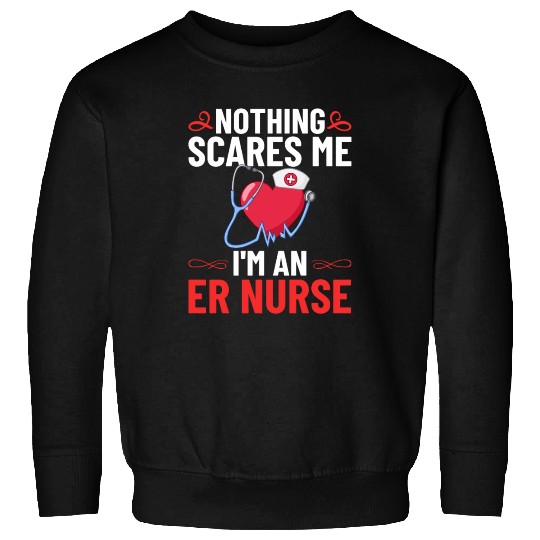 Emergency Room Technician ER Nurse Hospital Sweatshirts