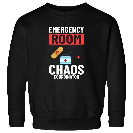 Emergency Room Technician ER Nurse Hospital Sweatshirts
