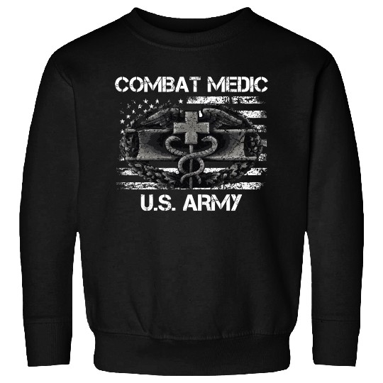 Us Army Combat Medic U.S Army Veteran Sweatshirts