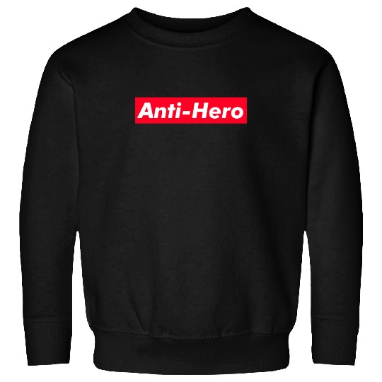Anti-Hero red boxx Text Gift Music Fan Lover Sweatshirts