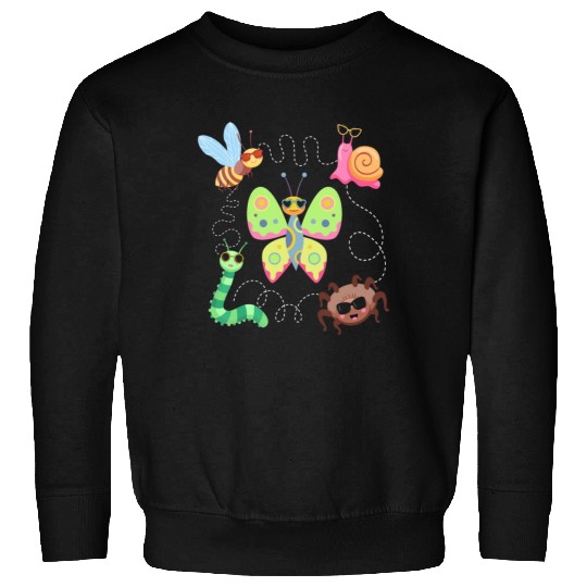 Cool Insects Sunglasses Bug Lover Sweatshirts