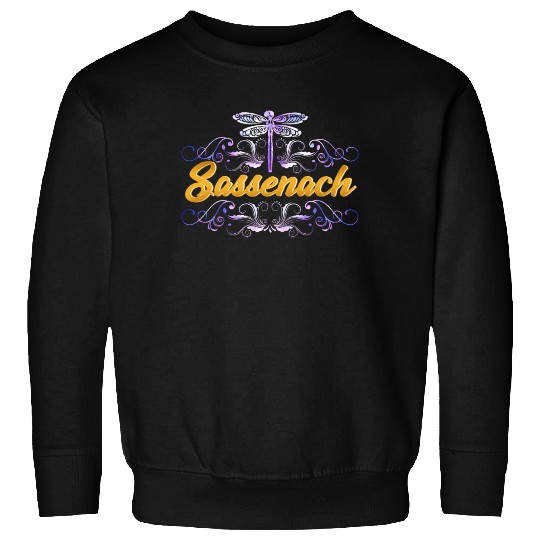 Sassenach Outlander Celtic Gaelic Dragonfly Sweatshirts