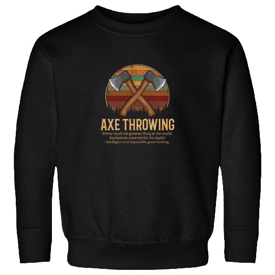 Axe Throwing definition, Hatchet Axe Throwing Sweatshirts