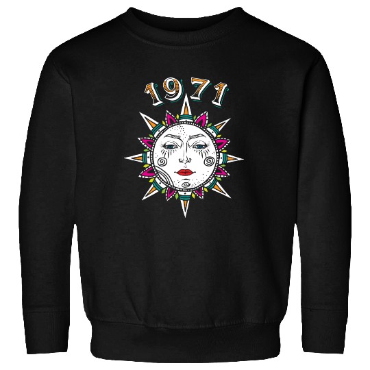 1971 Sun Face Sweatshirts