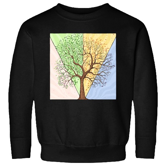 Four Seasons Trees Sweatshirts