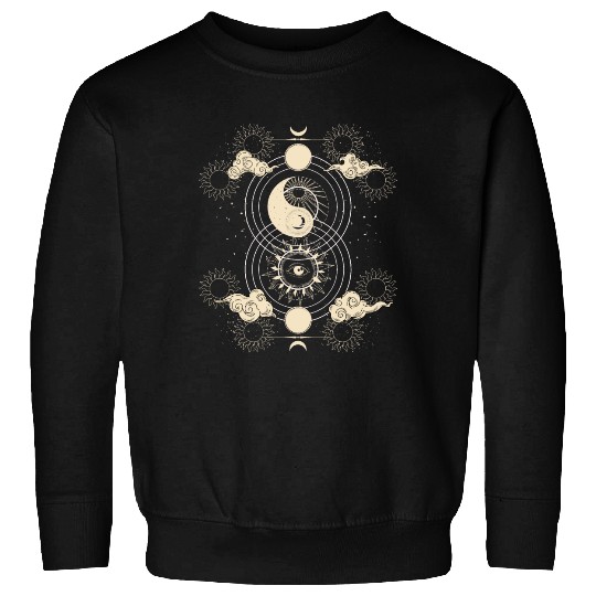 Astrology Magic Boho Tarot Card Sweatshirts