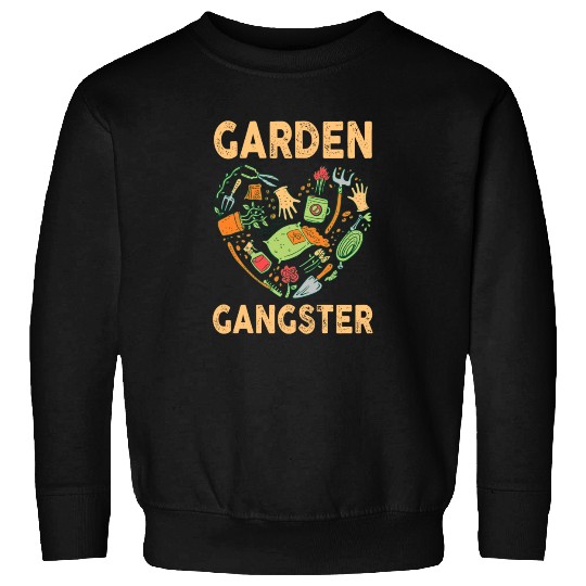Garden Gangster Flower Enthusiast Sweatshirts