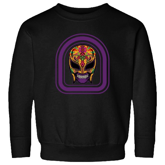 Dia De Los Muertos Sweatshirts, Lucha Libre El Santo