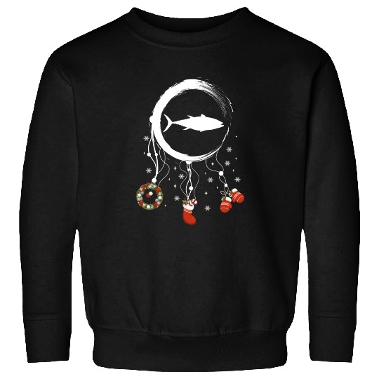Winter dreamcatcher Christmas Tuna Sweatshirts
