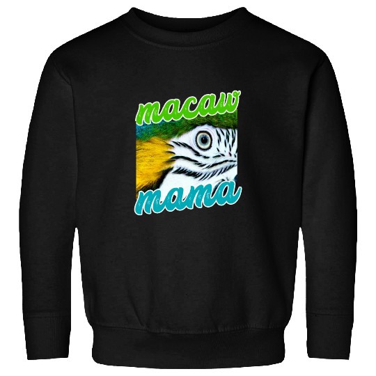 Blue And Yellow Macaw - Parrot Sweatshirts