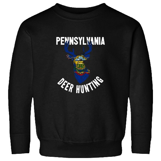 Pennsylvania Deer Hunting Buck Stag Hunter Sweatshirts