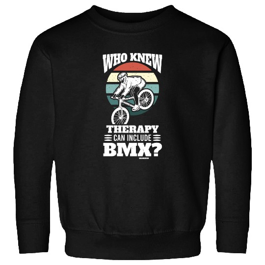 BMX bike freestyle downhill Sweatshirts