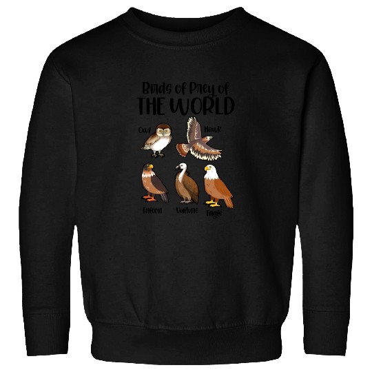 Birds of Prey Of The World Sweatshirts