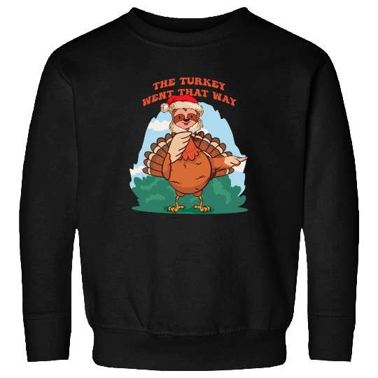 Thanksgiving Sloth Funny Fake Sloth the turkey Sweatshirts