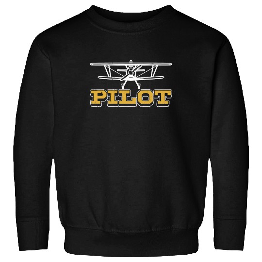 Pilot Small Airplane Aircraft Private Sweatshirts