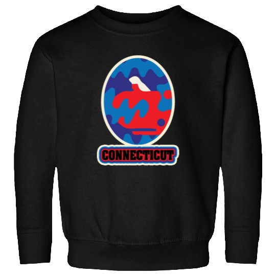 US States CONNECTICUT Sweatshirts