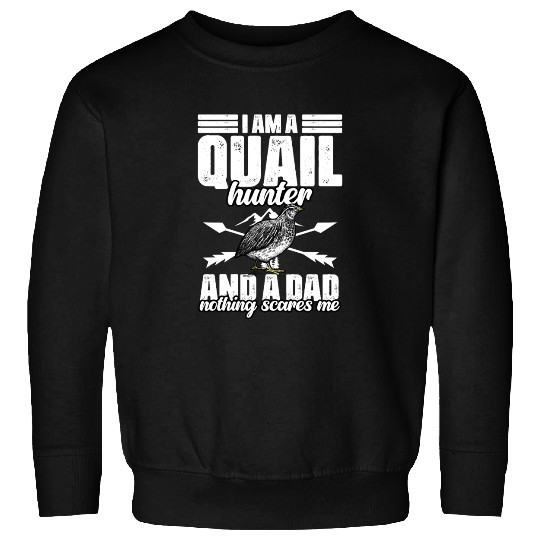 Funny Quail Hunting Hobby Northern Bobwhite Quail Sweatshirts