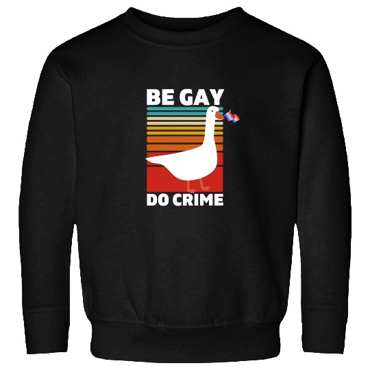 BGD crime. LGBTQ Pride. Sweatshirts