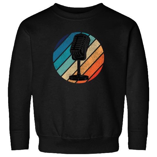 Karaoke Singer Microphone Vocalist Sweatshirts