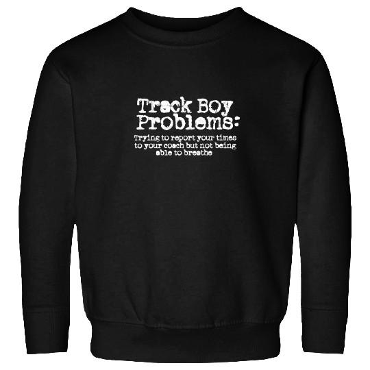 Track And Field Boy Athelitcs Running Sport Run Sweatshirts