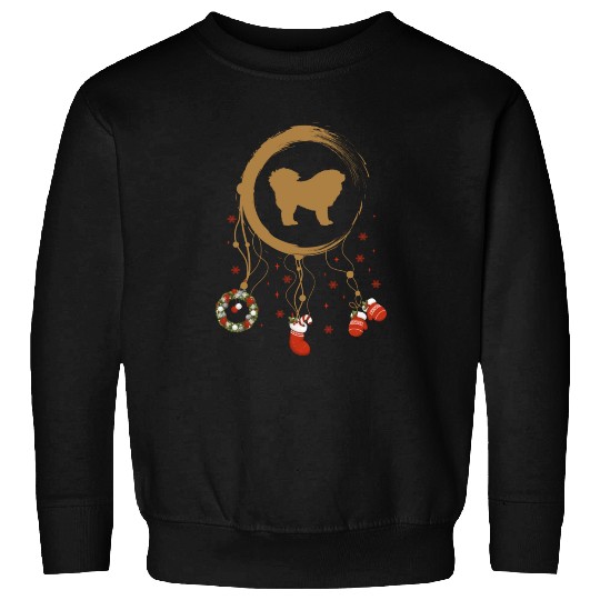 dog dreamcatcher Christmas Tibetan Mastiff Sweatshirts