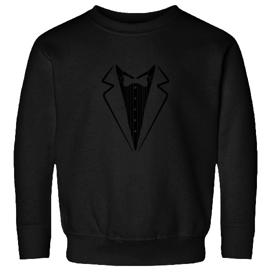 Bow Tie Tuxedo Sweatshirts
