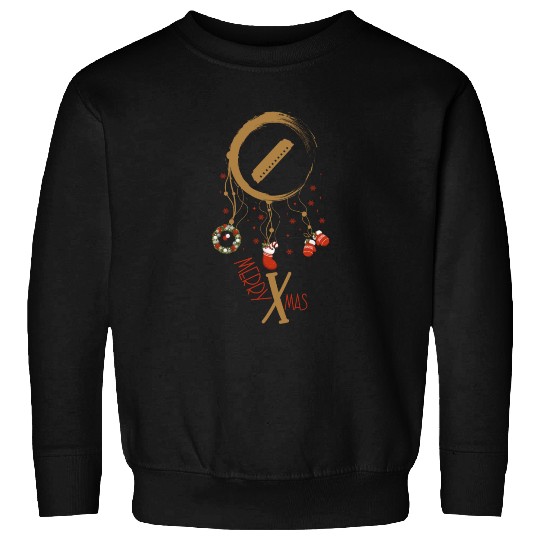 musical instrument dreamcatcher Christmas Harmonic Sweatshirts