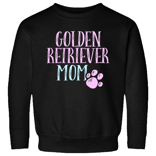 Golden Retriever Mama Dog Lover Mom Owner Cute Wom Sweatshirts