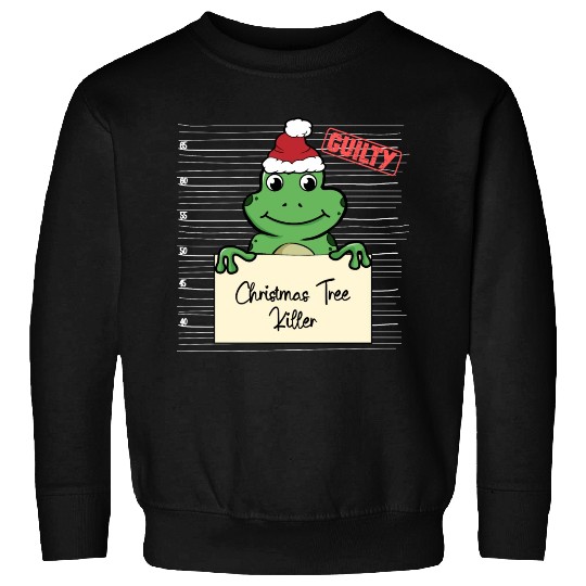 Frog christmas funny prison Sweatshirts