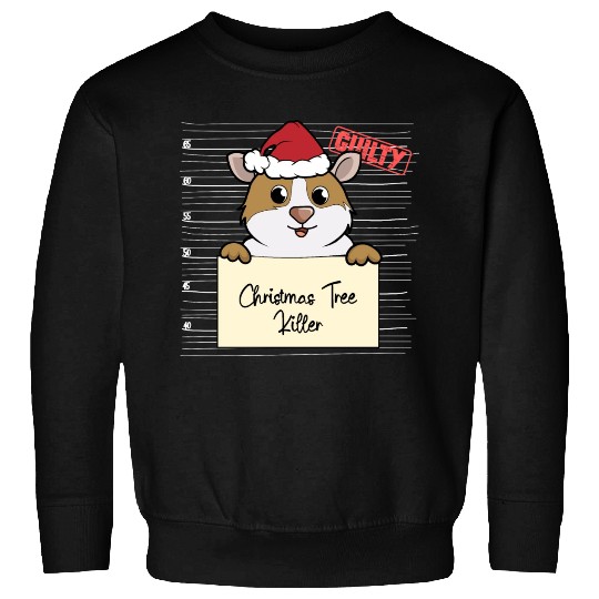 Guinea pig christmas funny prison Sweatshirts