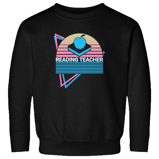 Reading Teacher Retro Sweatshirts