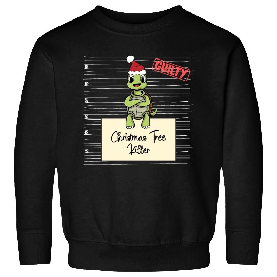 turtle christmas funny prison Sweatshirts