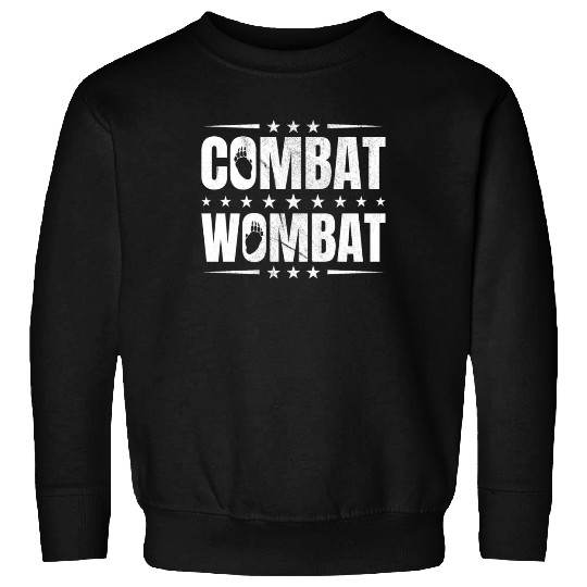 Combat Wombat For A Wombats Lover Sweatshirts