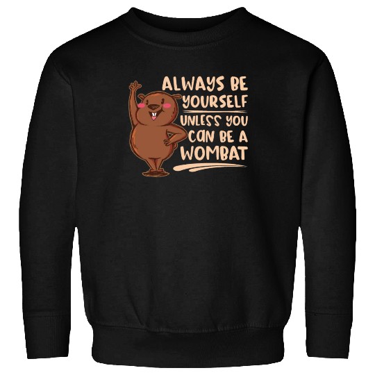 Native Australian Animal Lovers Cute Wombat Sweatshirts