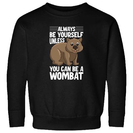 Native Australian Animal Lovers Cute Wombat Sweatshirts