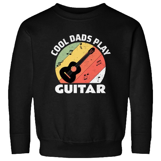 Acoustic Guitar Player Guitarist Dad Fathers day Sweatshirts